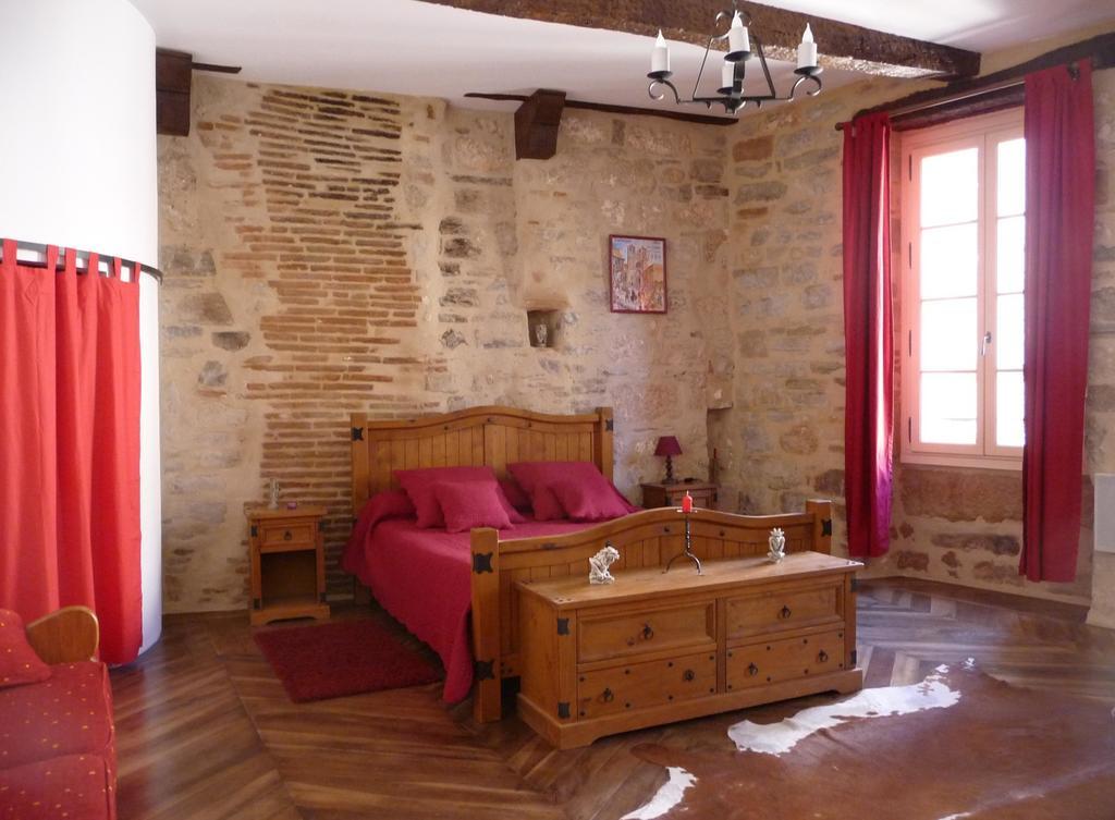 Chambres D'Hotes L'Escuelle Des Chevaliers Cordes-sur-Ciel Zimmer foto